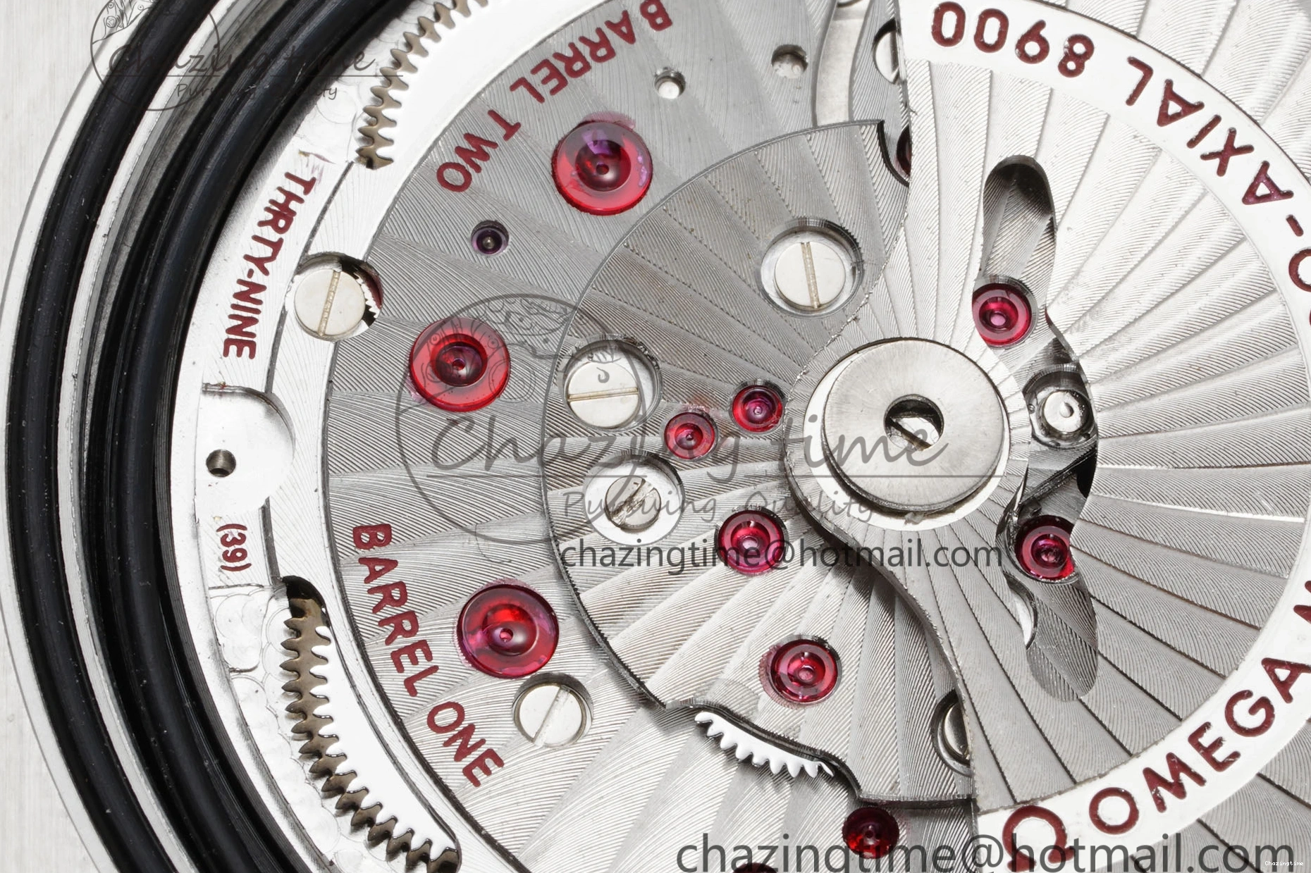 0422 GoAnywhere Constellation Black Ceramic SS 8F 1:1 Best Edition White Textured Dial on Black Gummy Strap A 7803